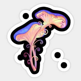 Everyone Know Whimsical Mushroom Over The Next Sticker